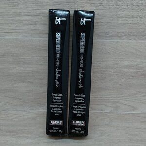 (2) IT Cosmetics Bold Bubbly + Mighty Mauve Superhero No Tug Shadow Stick